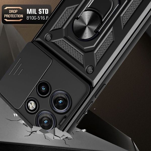 Tech-Protect Motorola Edge 50 Neo Skal CamShield Pro Svart