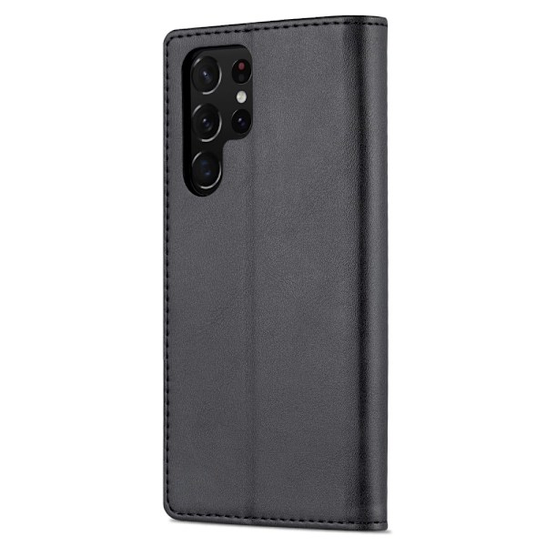 AZNS Samsung Galaxy S22 Ultra Fodral Läder Svart