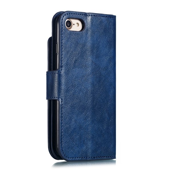 iPhone 7/8/SE (2020/2022) - 9-kort Plånboksfodral - Mörk Blå DarkBlue Mörk Blå