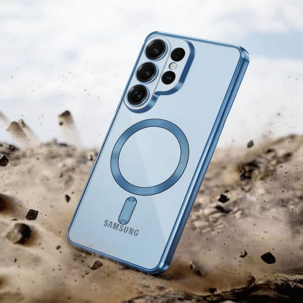 Tech-Protect Galaxy S26 Ultra Skal MagSafe MagFlex Sky Blue