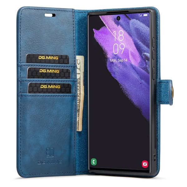 DG.MING Galaxy S26 Ultra 2in1 Magnet Fodral / Skal Blå