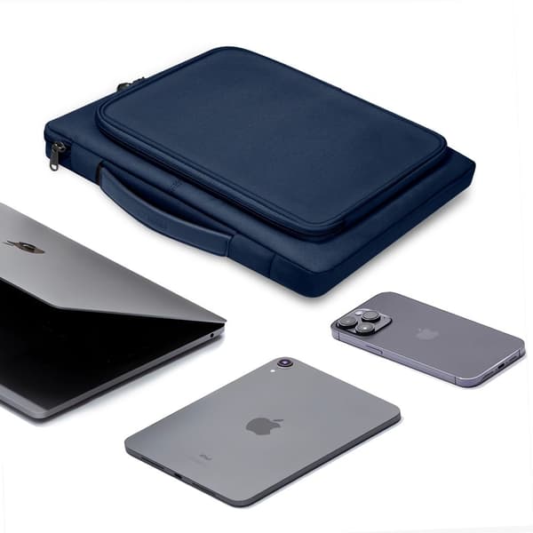 Tech-Protect Laptop Fodral 15-16" Basic Bag Navy Blue