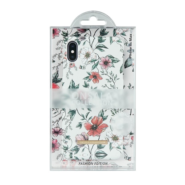 ONSALA iPhone XS Max Mobilskal Soft Vallmo Medow