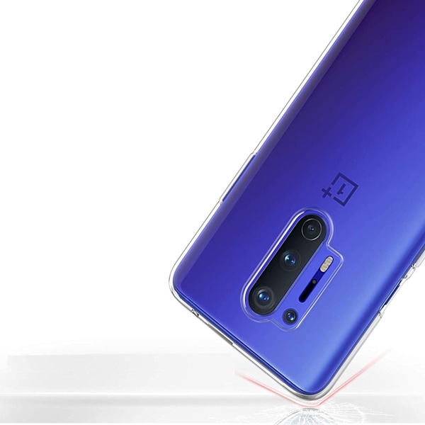OnePlus 8 Pro - Transparent TPU Skal 0.5 mm