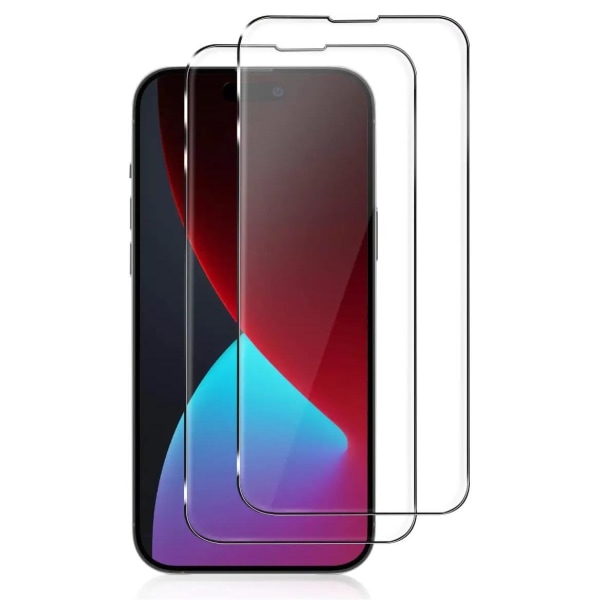 [2-PACK] iPhone 14 Plus Skärmskydd i Härdat glas