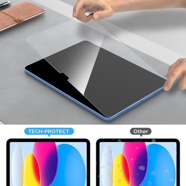 Tech-Protect Galaxy Tab S10 FE Plus 2-PACK Skärmskydd GlassFit+
