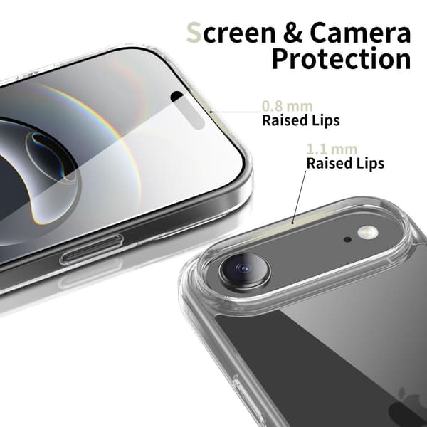 Tech-Protect iPhone Air Skal FlexAir Hybrid Transparent