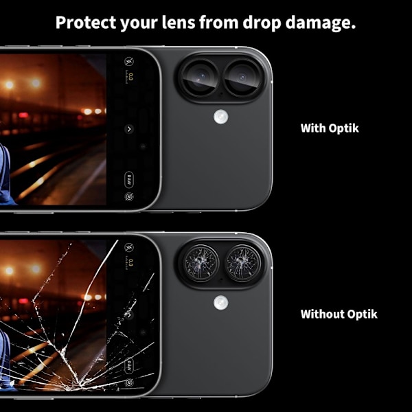 Tech-Protect iPhone 17 Linsskydd CamRing Fit+ Sage
