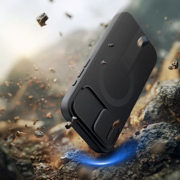 Tech-Protect iPhone 17e / 16e Skal MagSafe Kevlar Aura Svart