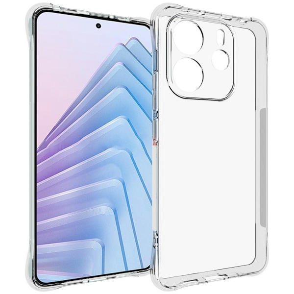 Xiaomi Redmi Note 14 4G Skal Shockproof TPU Transparent