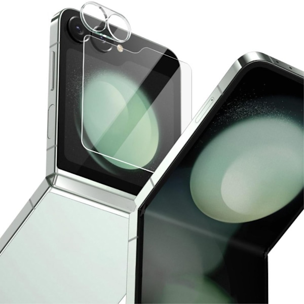 IMAK Galaxy Z Flip 6 Skärmskydd Inkl.Linsskydd Härdat Glas