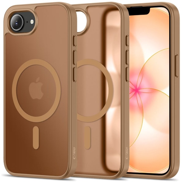 Tech-Protect iPhone 17e / 16e Skal MagSafe BasicMag Matt Brun