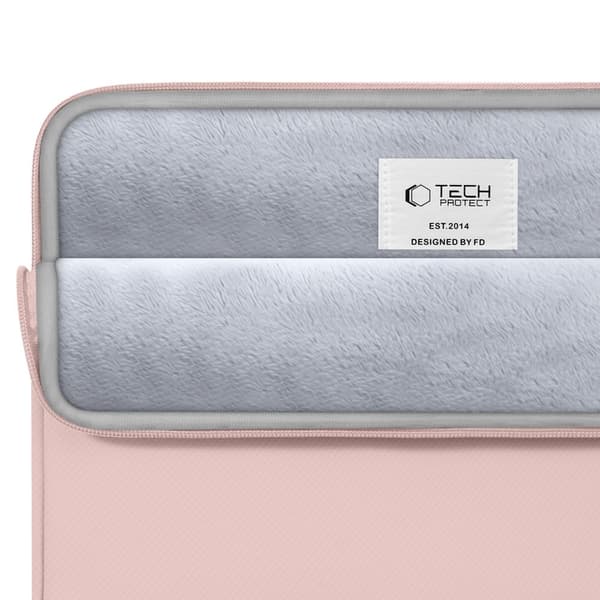 Tech-Protect Laptop Fodral 15-16" Sleeve Rosa