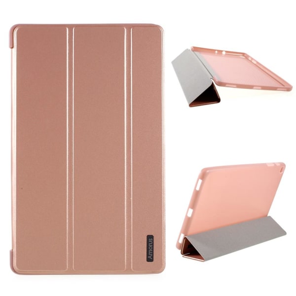 Samsung Galaxy Tab A 10.1 (2019) - AMORUS Tri-Fold Fodral - Rosé