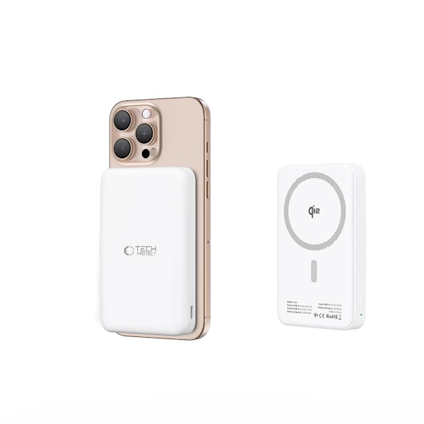 Tech-Protect 10000 mAh Qi2 MagSafe Powerbank LifeMag Vit