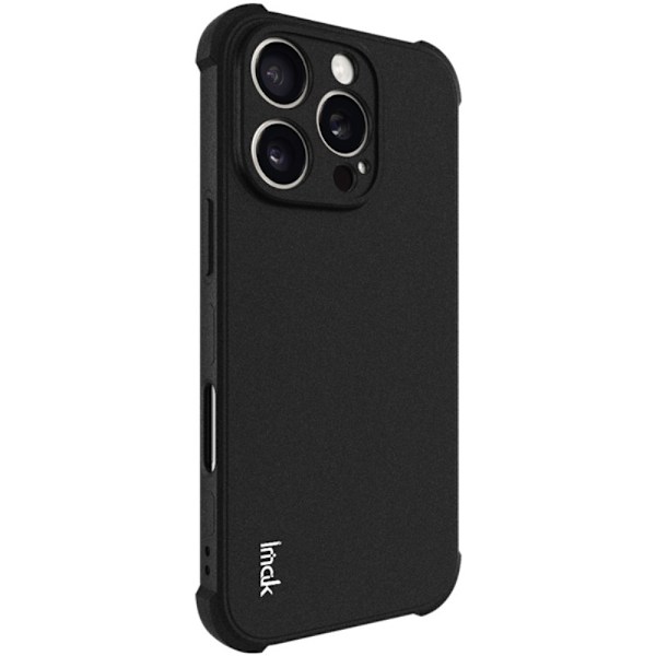 IMAK iPhone 16 Pro Skal Shockproof TPU Svart