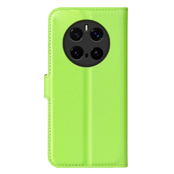 Honor Magic7 Pro Fodral Litchi Läder Grön