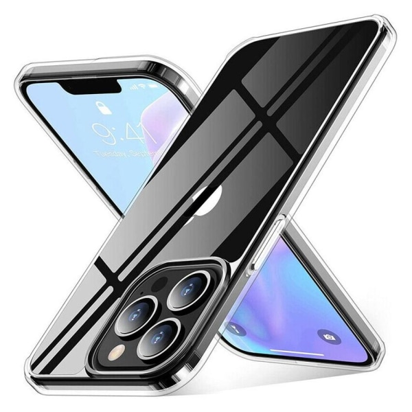 iPhone 14 Pro Max Transparent TPU Skal 6c32 | Fyndiq