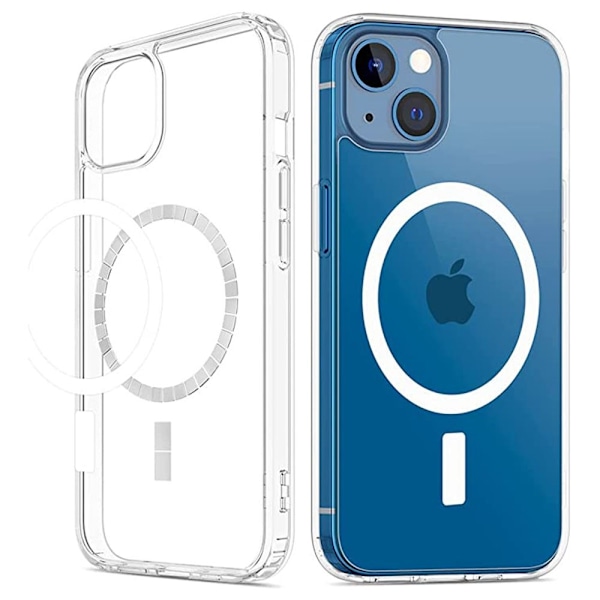 iPhone 15 Skal MagSafe Akryl/TPU Transparent