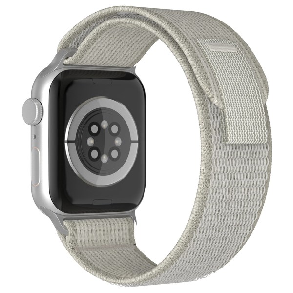 Apple Watch 38/40/41 mm Armband Nylon Trail Loop Ljus Grå