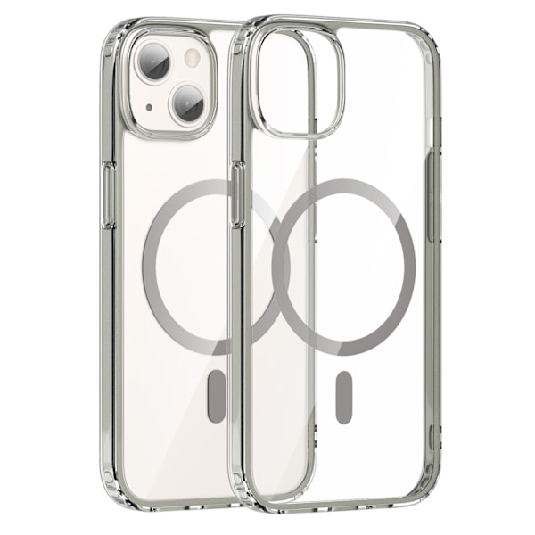 ColorPop iPhone 13 Skal CH MagSafe Transparent/Titanium