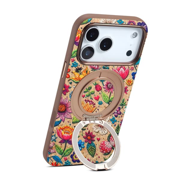 DENIOR iPhone 18 Pro Max/17 Pro Max Skal MagSafe Blommor