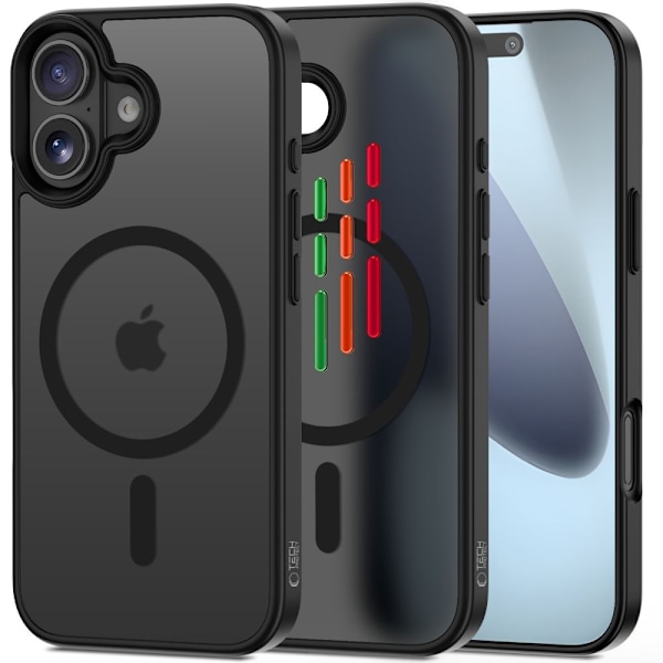 Tech-Protect iPhone 17 Skal MagSafe MagMat XT 4-SET Svart