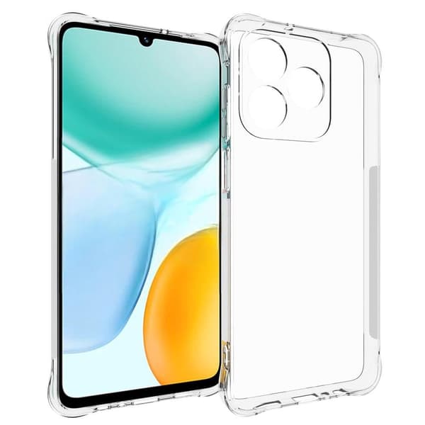 WANLONFENG Honor X5c Plus Skal TPU Transparent