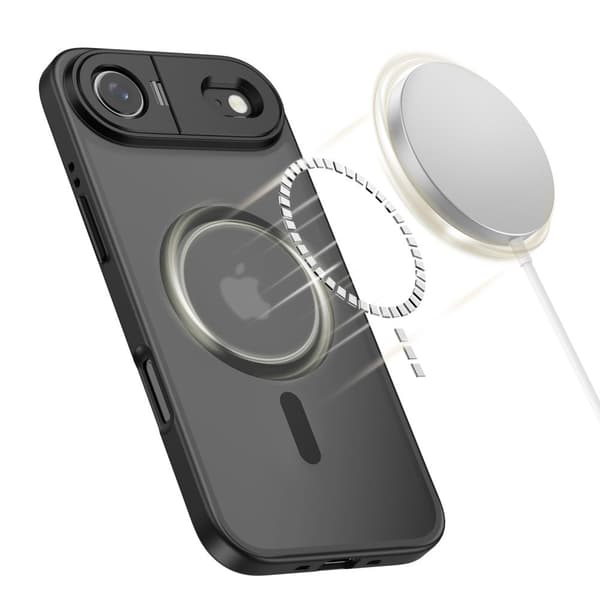Tech-Protect iPhone Air Skal MagSafe MagStand Svart
