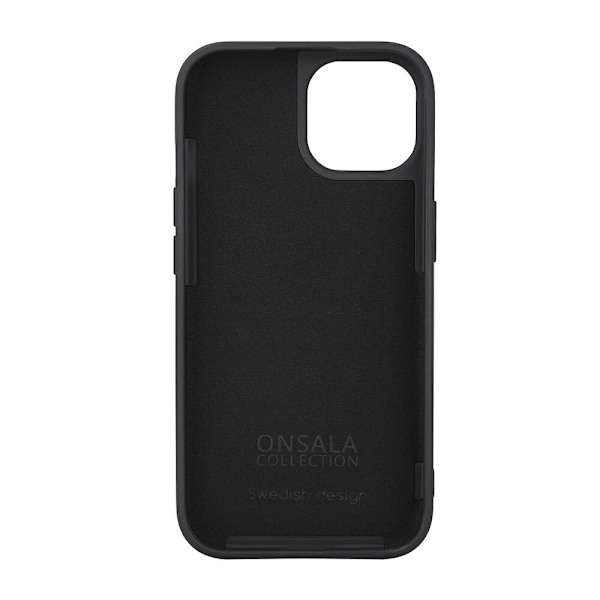ONSALA iPhone 15 MagSafe Skal Med Silikonyta Svart