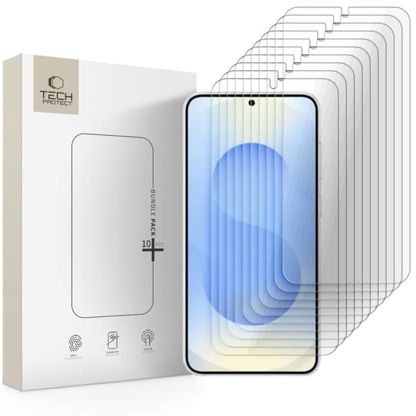 Tech-Protect Galaxy S26 10-PACK Skärmskydd Härdat Glas