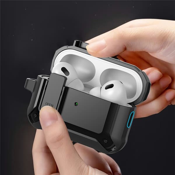 AirPods Pro 3 Skal Shockproof Hybrid Armor Blå