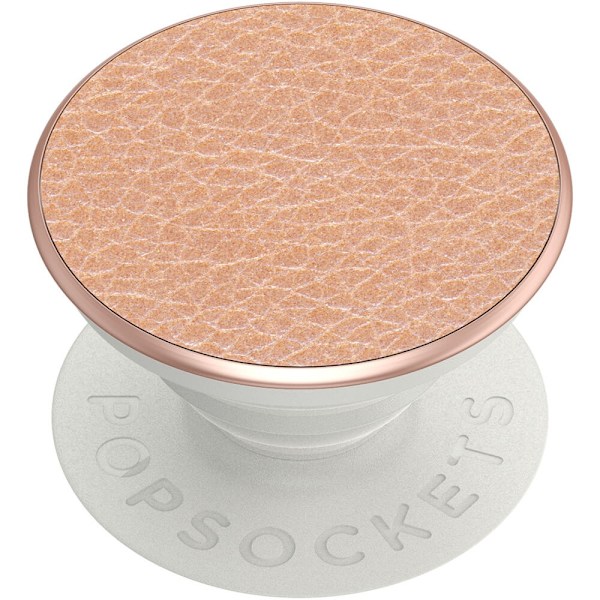 PopSockets Avtagbart Grip med Ställfunktion Premium Pebbled Vegan Leather