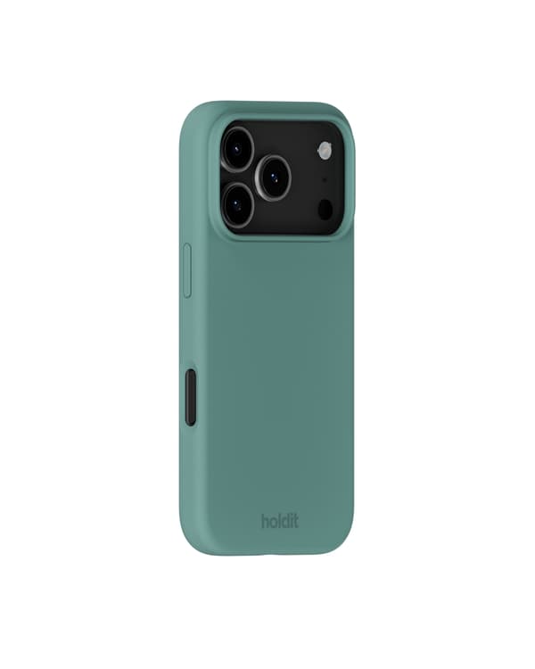 holdit iPhone 17 Pro Max Mobilskal Silikon Moss Green