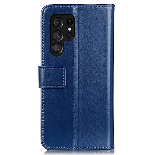 Samsung Galaxy S22 Ultra Fodral Tri-Color Blå