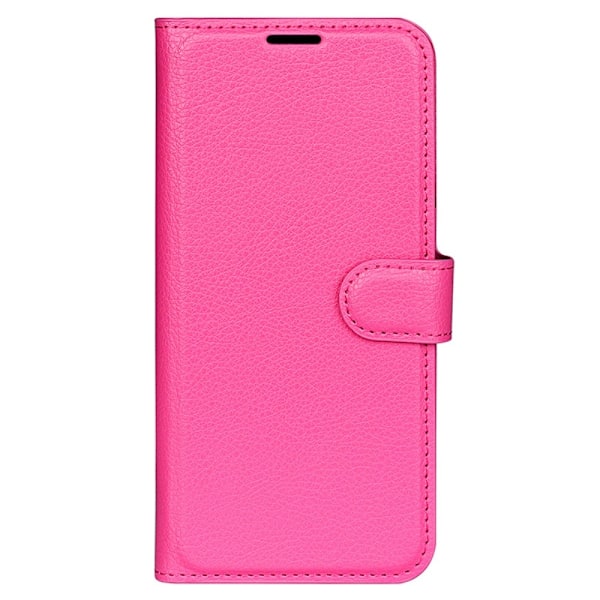 Sony Xperia 1 VI Fodral Litchi Läder Rosa