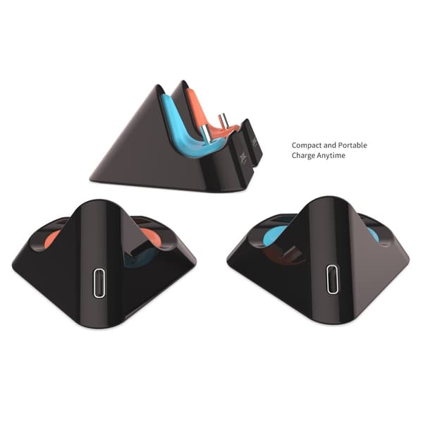 DOBE Nintendo Switch / Switch 2 Laddningsstativ Svart