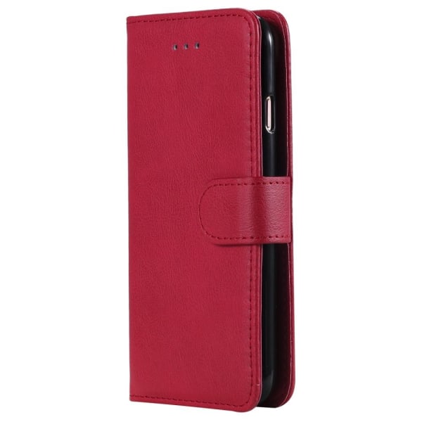 iPhone 6/7/8/SE (2020/2022) - 2in1 Magnet/Plånboksfodral - Röd Red Röd