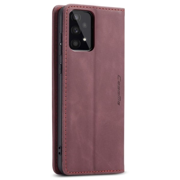 CASEME Samsung Galaxy A53 5G Fodral Retro Läder Röd