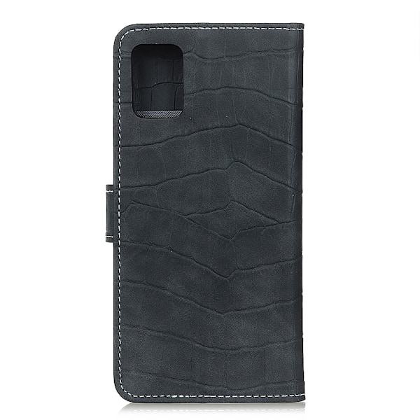OnePlus 9 Pro - Krokodil Textur Fodral - Svart Black Svart