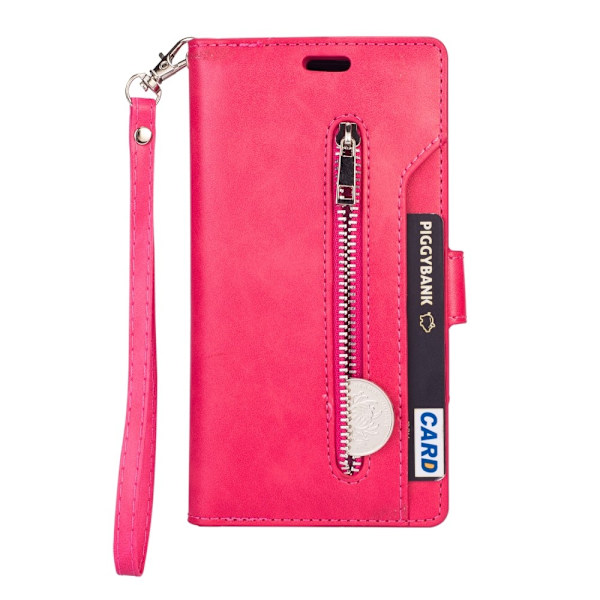 Samsung Galaxy A72 - Multifunktionellt Läder Fodral - Rosa Pink Rosa
