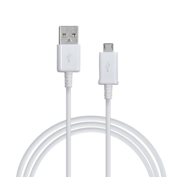 3 Meter Micro-USB Laddningskabel Samsung/Sony/Huawei/LG White Vit