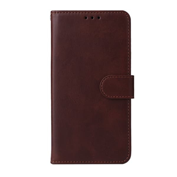 Samsung Galaxy S25 FE Plånboksfodral Läder Brun
