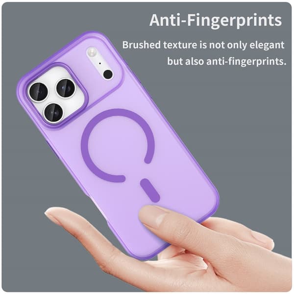 iPhone 17 Pro Max Skal MagSafe Hybrid Lila