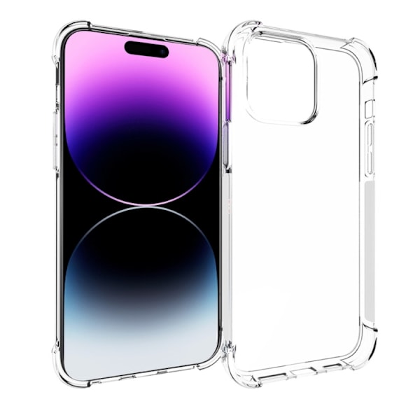 Transparent skal iPhone 15 Plus - Förstärkta hörn