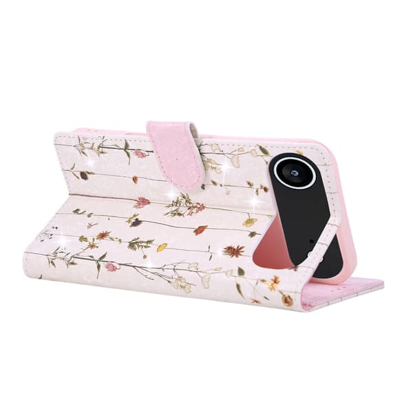 iPhone Air Fodral RFID Läder Små Blommor