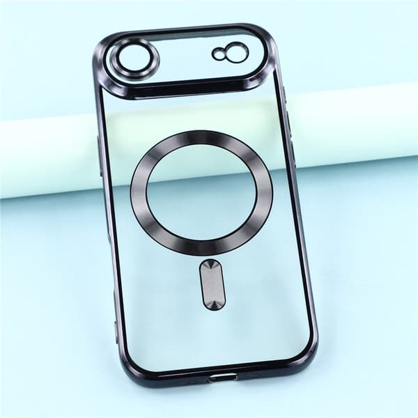 iPhone Air Skal MagSafe Electroplated TPU Svart
