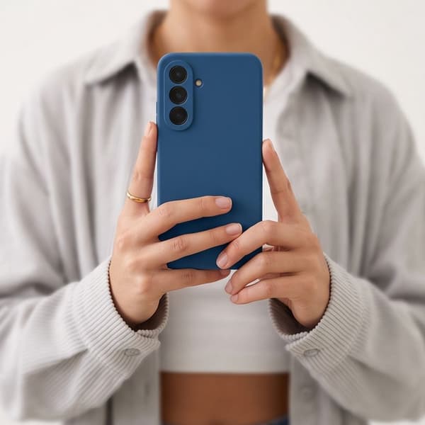 Tech-Protect Samsung Galaxy A17 Skal Icon Navy Blue