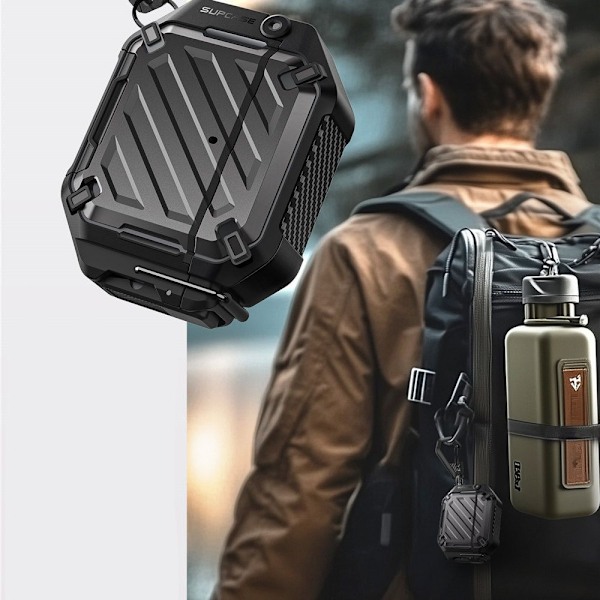 Supcase AirPods 4 Skal Unicorn Beetle Pro Svart