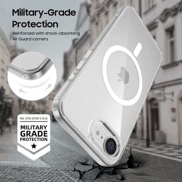 Tech-Protect iPhone 17e / 16e Skal MagSafe FlexAir Hybrid